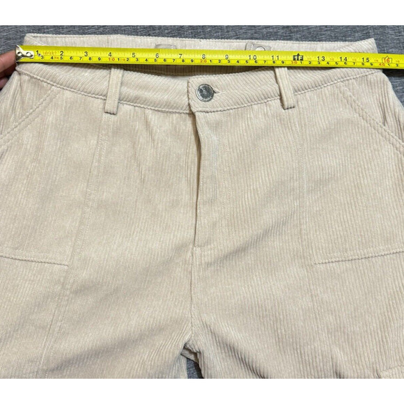 Maniere De Voir Corduroy Cargo pants beige Women's Size 10 - Picture 4 of 8